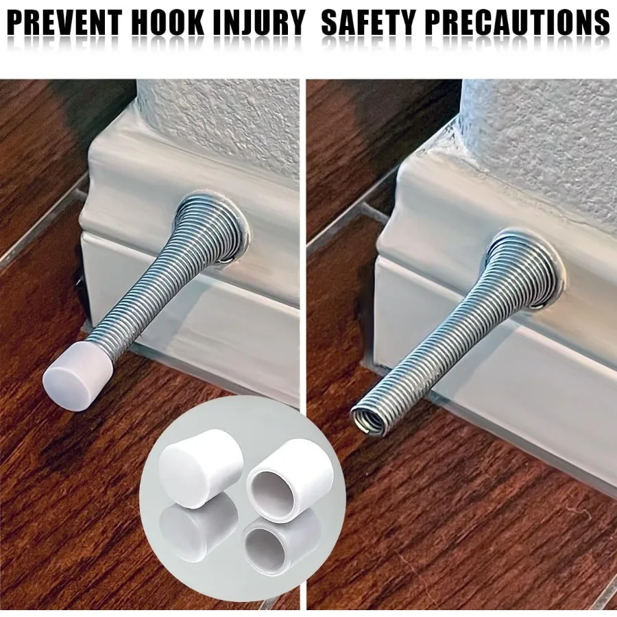 20 قطعة قبعات توقف الباب سدادة الباب نصائح قبعات 0.39 بوصة سدادة الباب استبدال المطاط نصائح سدادات الباب المطاط تلميح توقف الباب C