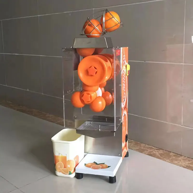 عصارة برتقال كهربائية صغيرة 8-10 قطع/دقيقة، صانع فواكه ليمون، ماكينة ضغط عصارة طازجة