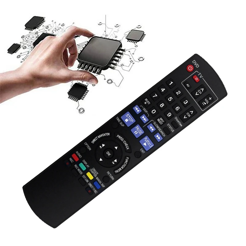 Replace N2QAYB000236 Remote Control For Panasonic DVD Recorder Showview DMR-EX85 / DMR-EX87 / DMR-EX8