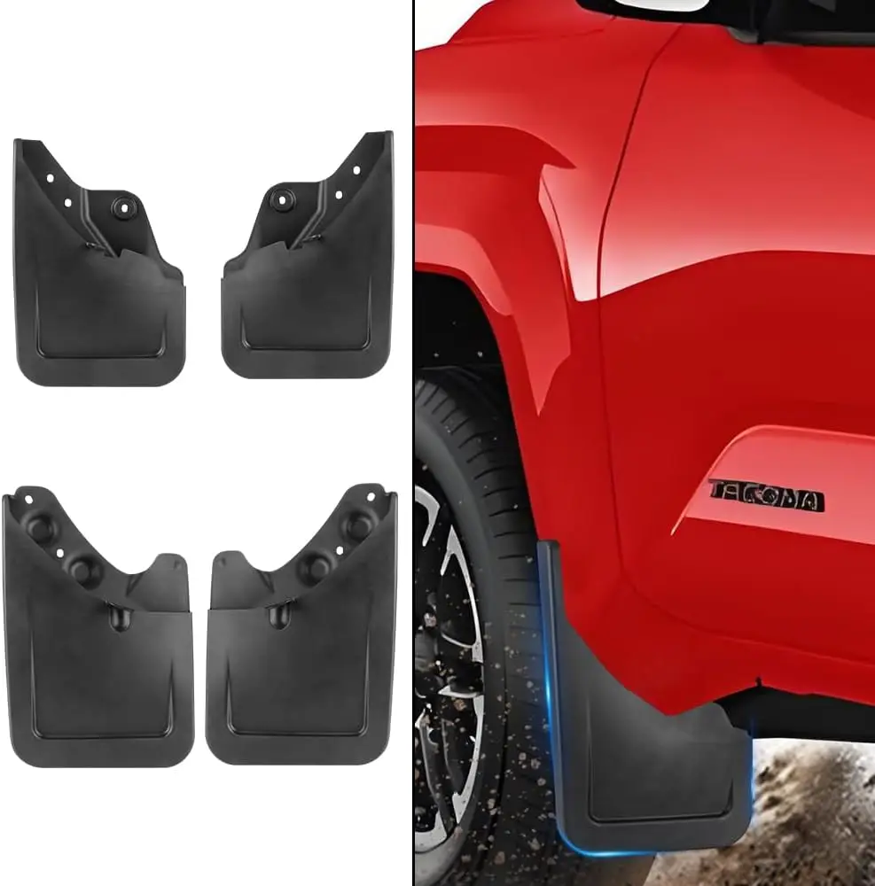 

Extra Large Car Mud Flaps for 2024-2025 Pickup Truck Front Rear Splash Guards