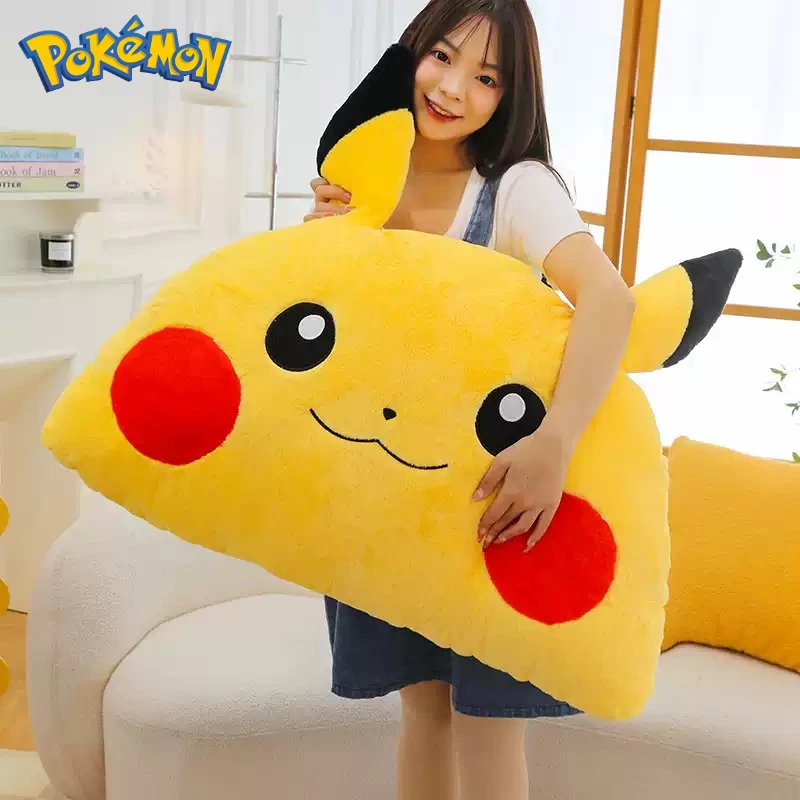 90CM Pokemon Pikachu Plush Toy Large Size Cartoon Anime Plushies Pillow Soft Doll Kawaii Stuffed Plushie Ornament Birthday Gift