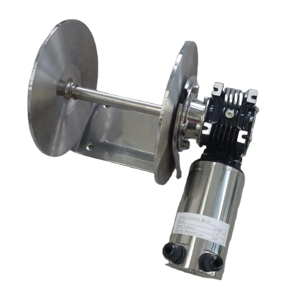 

Marine Stainless Steel Yacht Electric Rope Winch Remote Drum Anchor Windlass