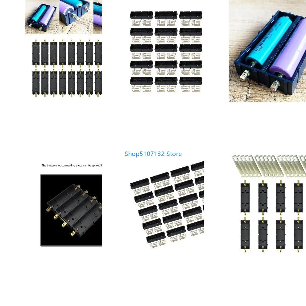 

87HD Solderless Battery Case Holder Box Convenient and Safe 18650 Battery Assembly Solution for DIY Electronics