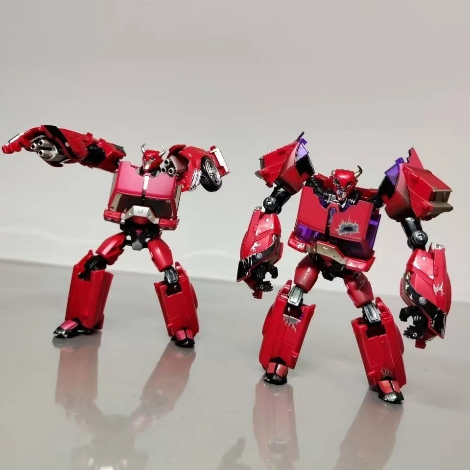 

В НАЛИЧИИ: Игрушка-трансформер APC, версия Red Gladiator, One Cliffjumper, фигурка робота с боевыми повреждениями, коллекционная модель, подарок для хобби