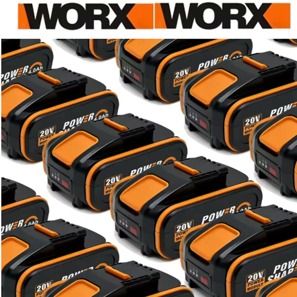 New WORX 20V 8Ah Batter100% Original   WA3553 WA3551 WX128, WX130, WX802, WG322, WG546, WG549, WG163, WG259 Power Tool Batteries