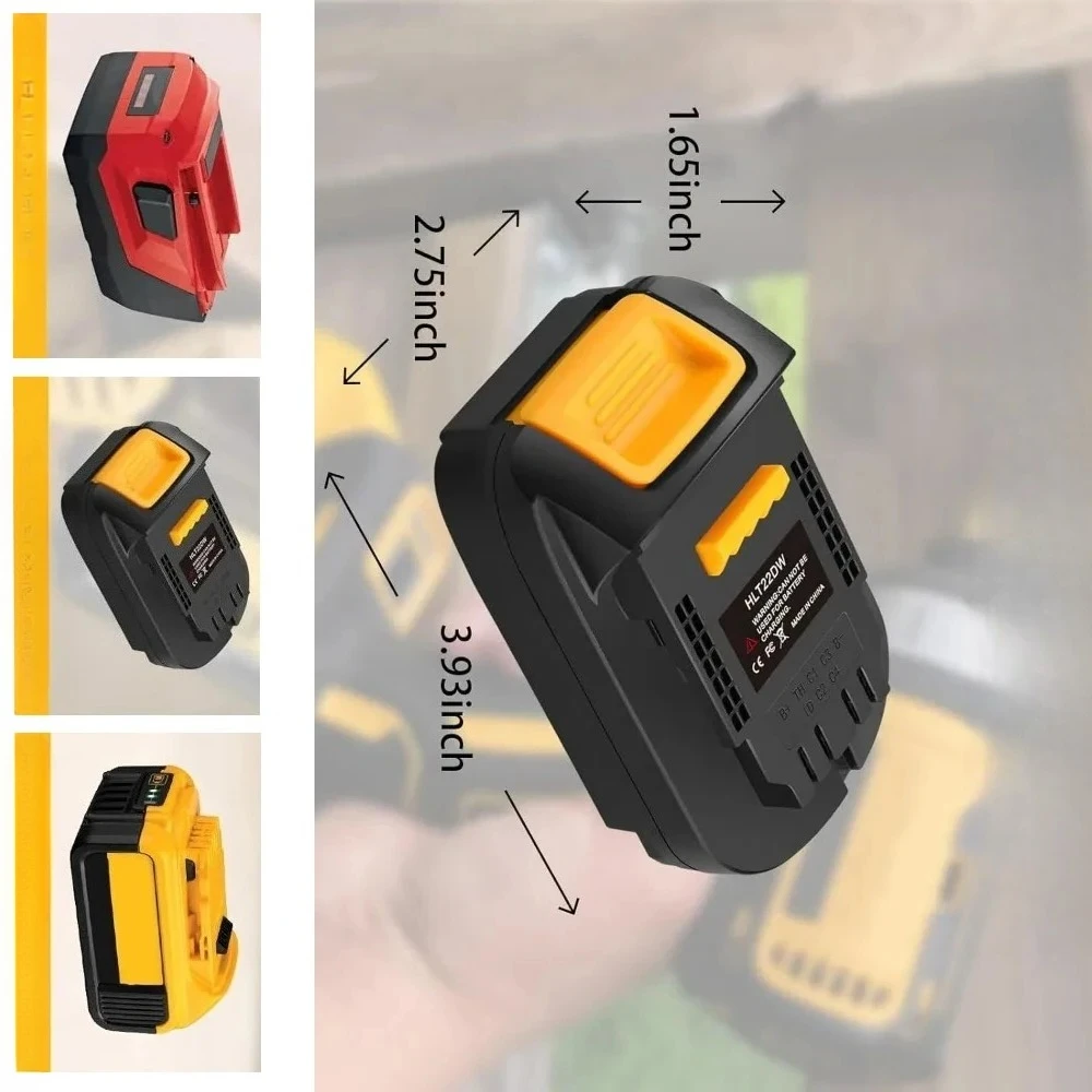 

Адаптер для инструментов Hilti 22V на Dewalt 20V: преобразует аккумулятор Hilti 22V в аккумулятор DEWALT 20V MAX для беспроводных электроинструментов HLT22DW