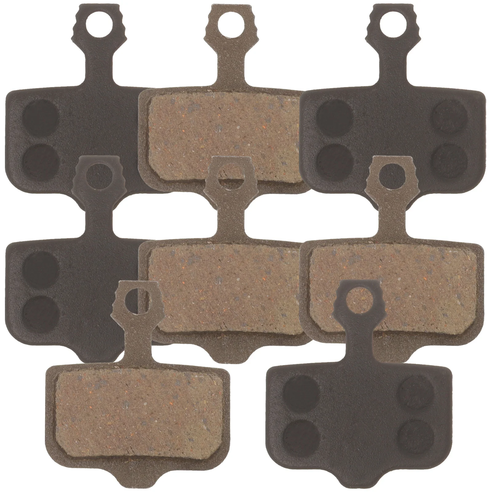 Scooter Bicycle Brake Pads Bike Replacement Half-plate Semi-metal High Performance