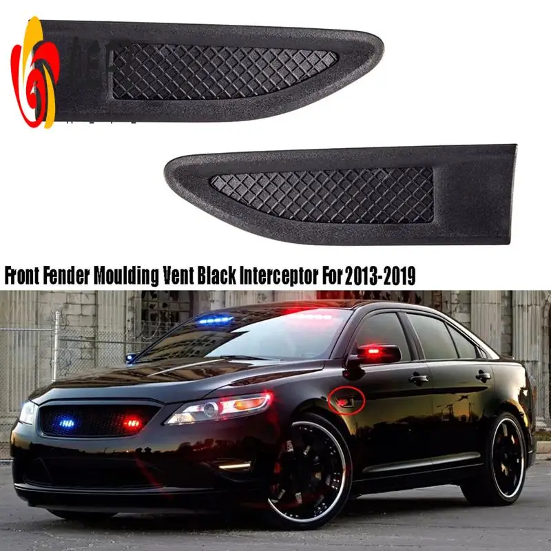 AEF2-For Ford Taurus 2013-2019 Front Fender Vent Mesh Warning Fender Moulding Vent