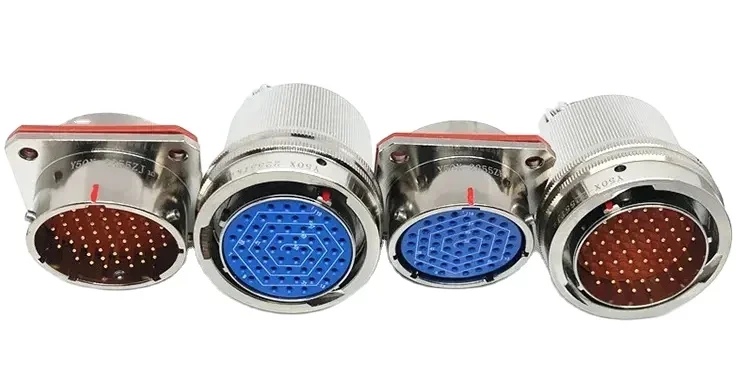 Waterproof Fiber Connector for Aviation Power Plugs Sockets Y50 Quick Connector Accessories with Circular Russia Design