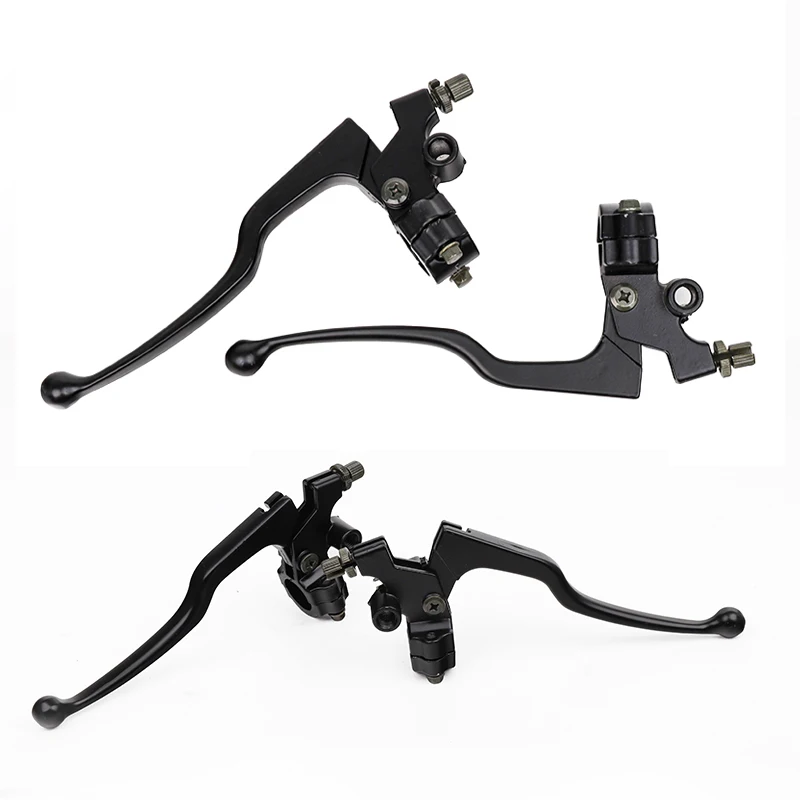 Black Aluminum alloy Handlebar Clutch Lever For Pit Dirt Bike Pitbike Motorcycle ATV Brake & Clutch Lever Cable Front Bra