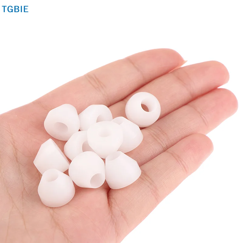 [TL]【TL】10PCS Pen Bushings White Pen Bushings Non-Stick Durable Pen Bushings Synthetic Bushings For CA Finishing Pen Turning