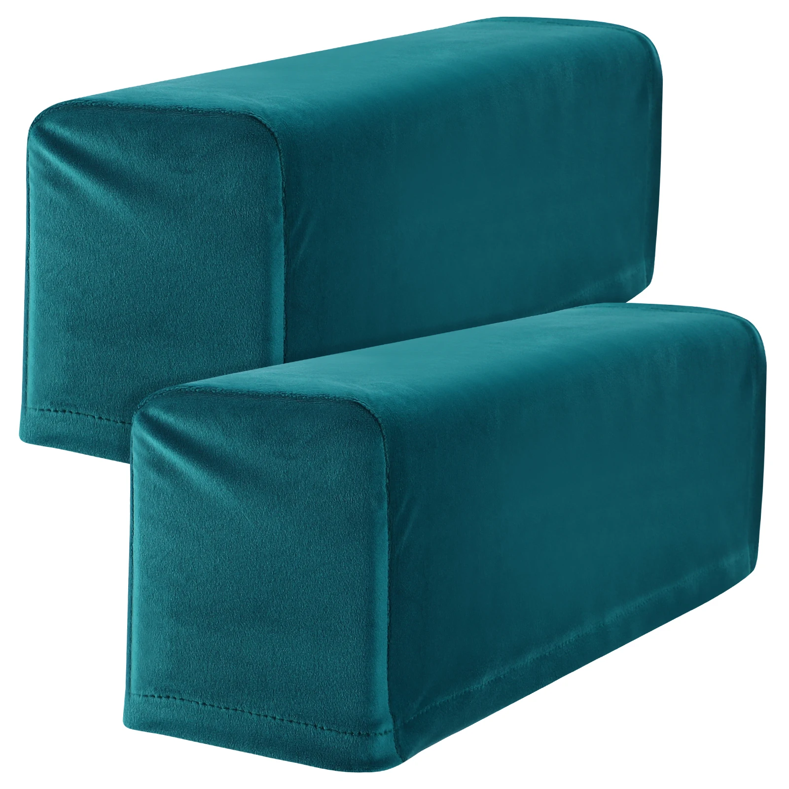 

2pcs Sofa Sofa Armrest Towel Cover Universal Protector Elastic Long Term Use Simple Style Household Decors