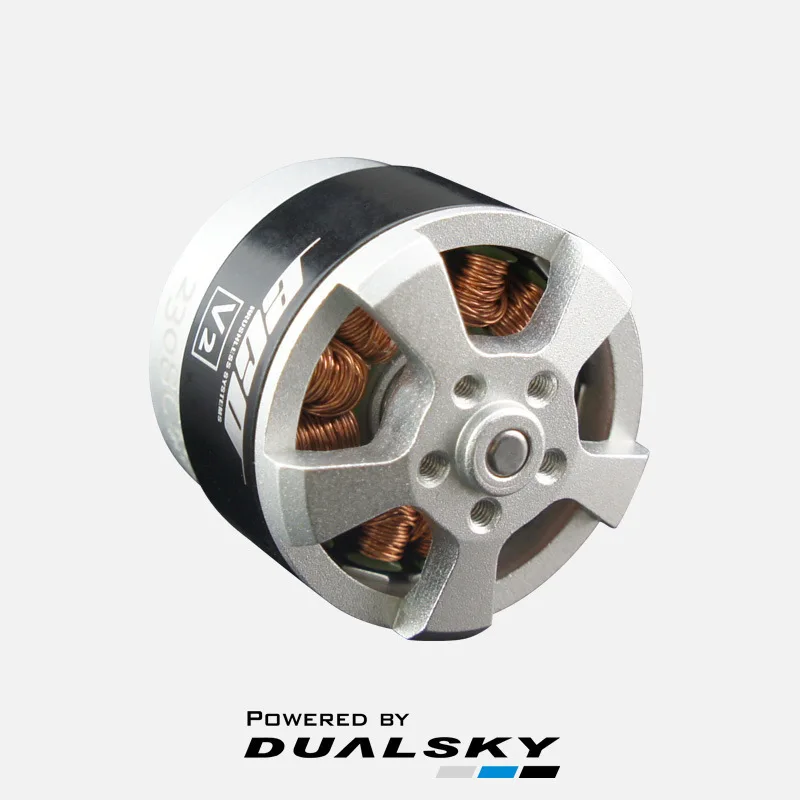 HOT DUALSKY ECO 2308C 950KV 1180KV 1500KV 1800KV motore Brushless rotore esterno modello di aeromobile motore ad ala fissa