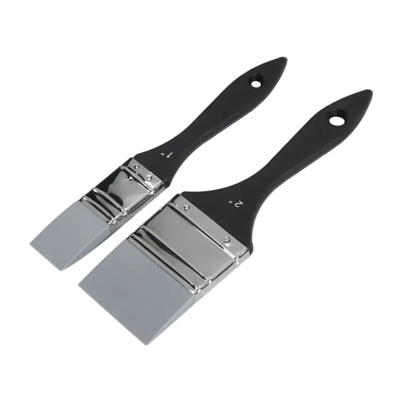 

Набор кистей для рисования ABUL-2 PCS, силиконовые кисти с широкой и узкой головкой, гибкие, прочные, как показано на фото.