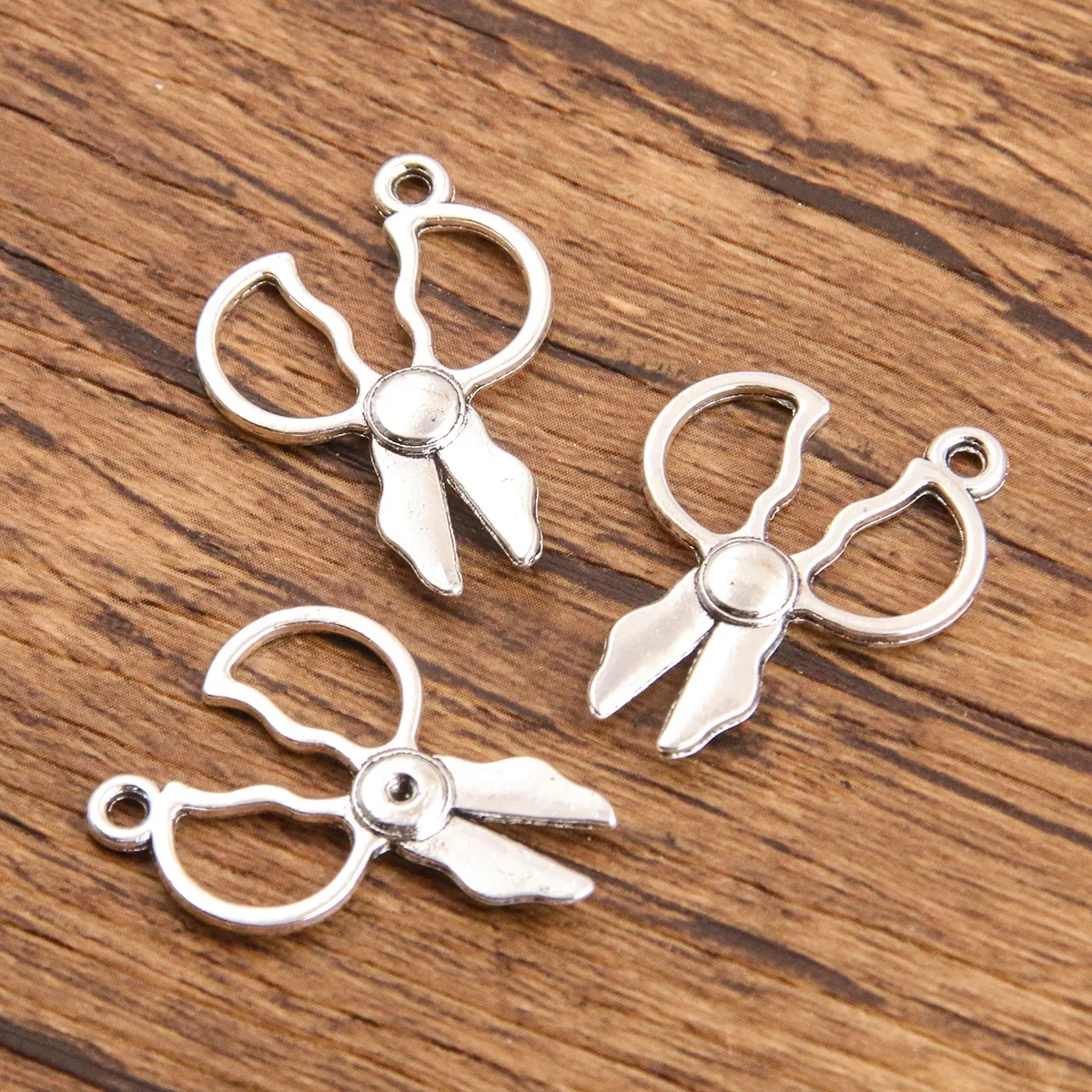 Zink Antik Silber Farbe Nähen Thema Charms Clip Faden Lineal Anhänger für DIY Halskette Armbänder Schmuckherstellung – Detail 7