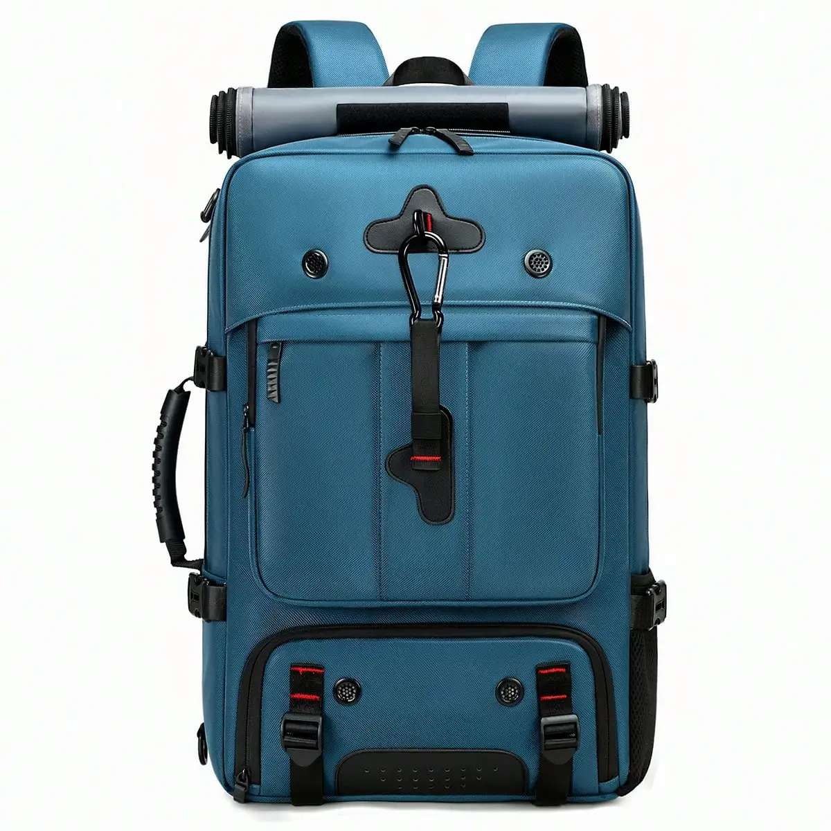 3‑In‑1 Large Capacity Business Travel Backpack, Multifunctional Convertible Design, Adjustable for Shoulder & Crossbody Carry, Durable Portable Daypack for Work Commute Business Trips Outdoor Daily Use for Men Women