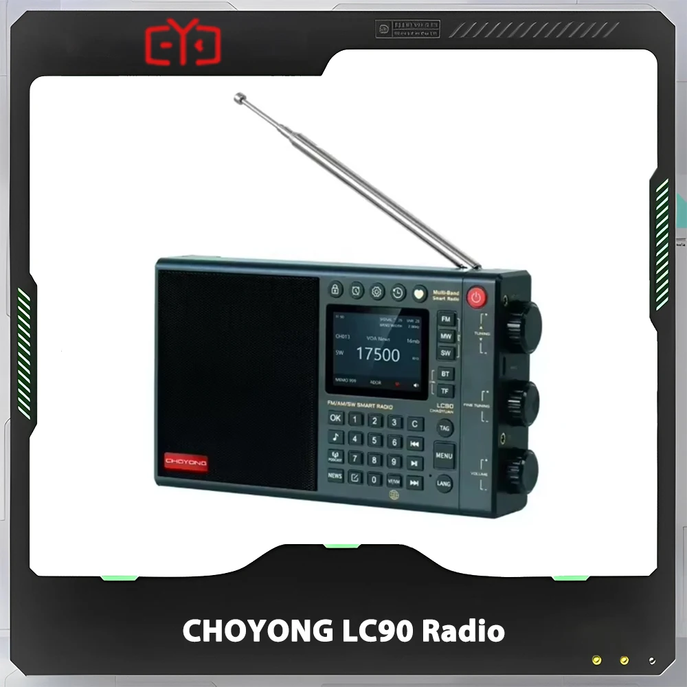 CHOYONG LC90 Radio Global Version Wireless Radio With IPS Screen Outdoor Subwoofer Speaker Custom Chaoyuan Lc90 Global Radio