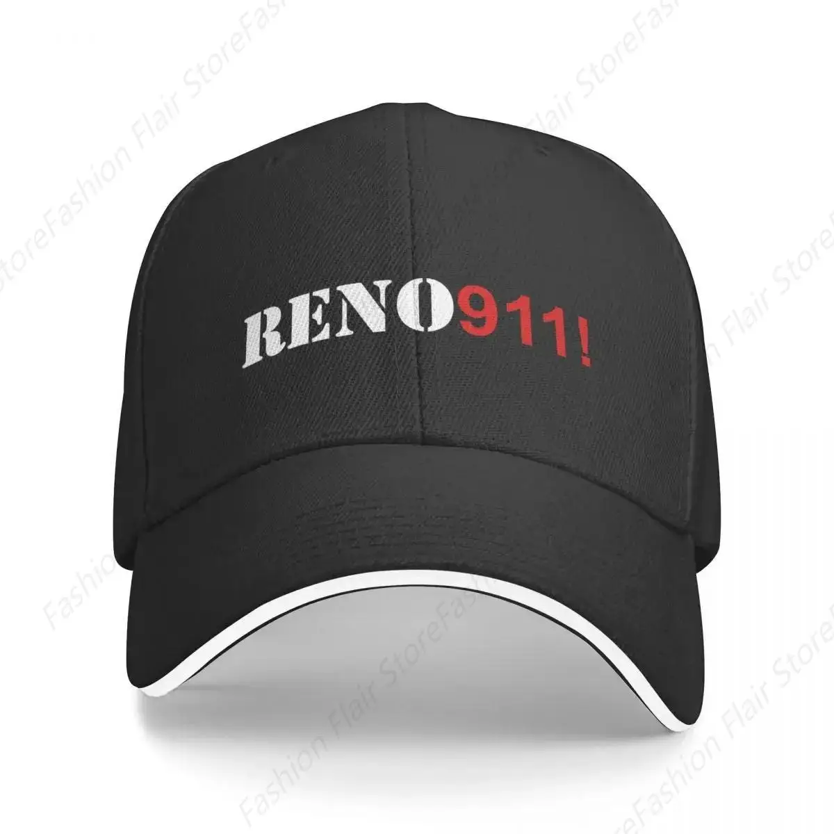 Reno 911! Title Baseball Cap Kids Hat Streetwear derby hat Woman Men's