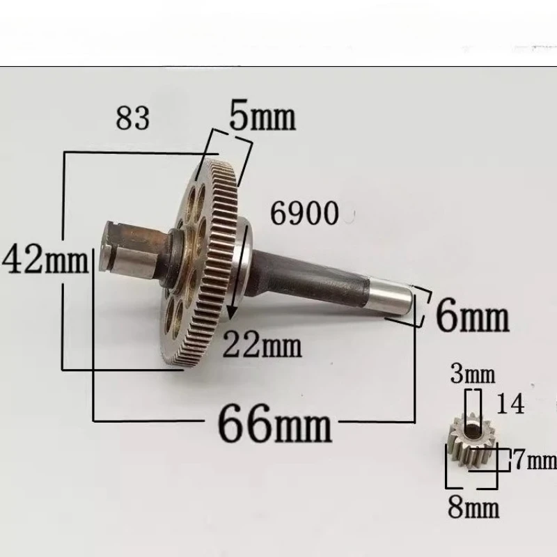 For Lawn Mower Gears 4 Inch 6 Inch 8 Inch Lithium Rechargeable Electric Chain Saw Gears 83 Teeth Assembly Parts