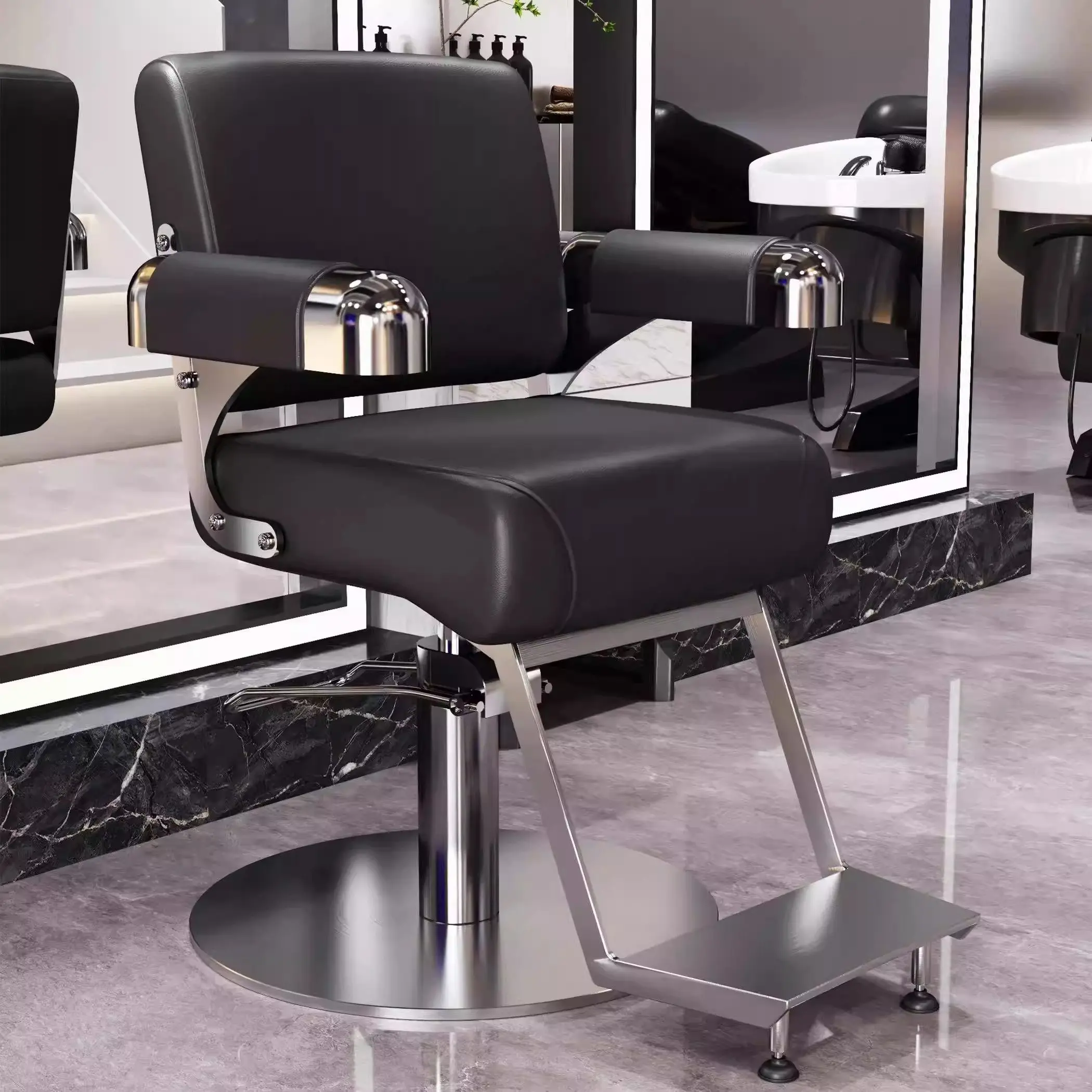Chair hair salon special hair salon barber shop hair cutting chair barber chair perm stool