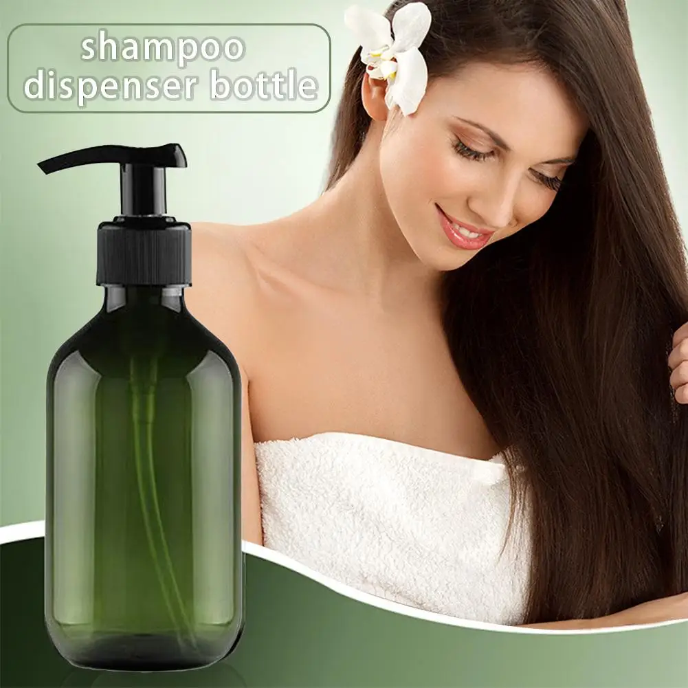 Dozownik do mydła łazienkowego 500 ml, wielokrotnego użytku, na szampon, pod prysznic, do kuchni, pojemnik na płyn, butelka na żel, uniwersalne butelki do przechowywania V3q0