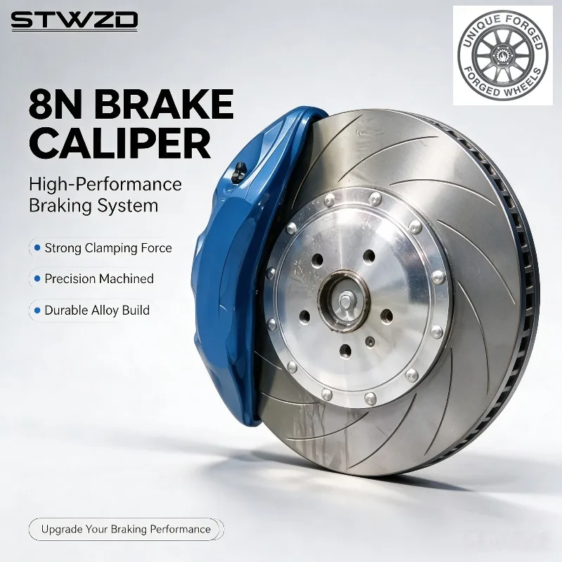 26 StyleFactory Wholesale 8N 6 Pot Brake Caliper Big Brake Kit 355mm 380mm Brake Disc For BMW 3 X1 X3 A4 A6 Q5 Q7