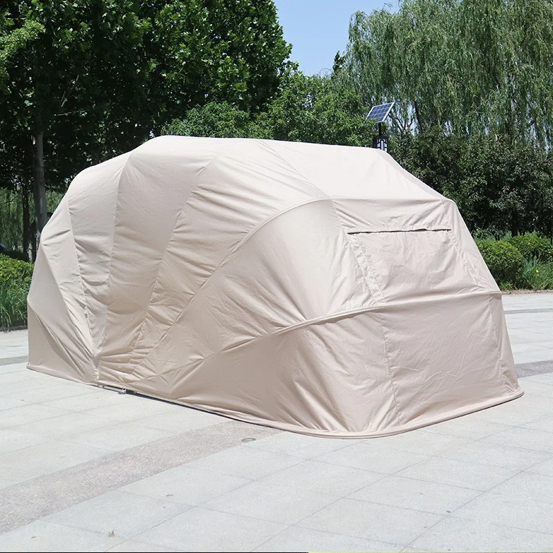 Automatic Outdoor Waterproof Oxford Fabric Car Cover Canopy with 99% UV Protection & 5-Year Warranty