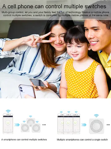 Tuya WIFI Smart Switch Module Smart Life 1/2/3/4 Gang 2 Way Control Switch Support Alexa Google Home Alice Voice Control Timeing