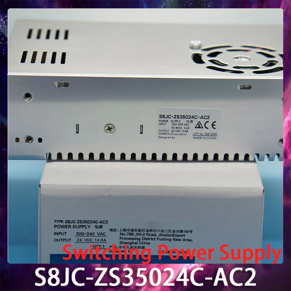 

S8JC-ZS35024C-AC2 Switching Power Supply 24 VDC 14.6A High Quality Fast Ship Works Perfectly