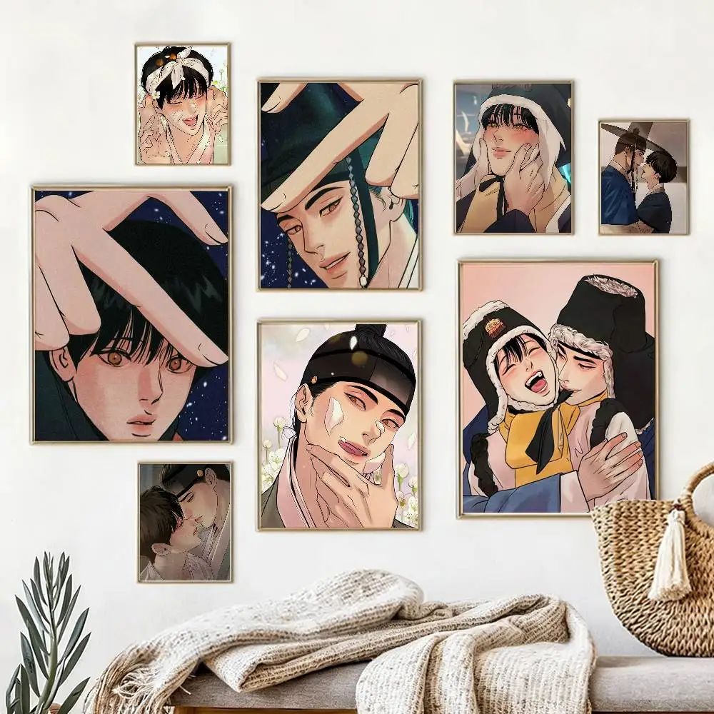 

Nakyum Seungho Painter of the Night Poster High Quality Dorm Living Room Aesthetic Wall Decoration Painting Stickers Gift