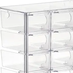 Mini Drawer Organizer for Desk Large Capacity Craft Organizer Drawers Desktop