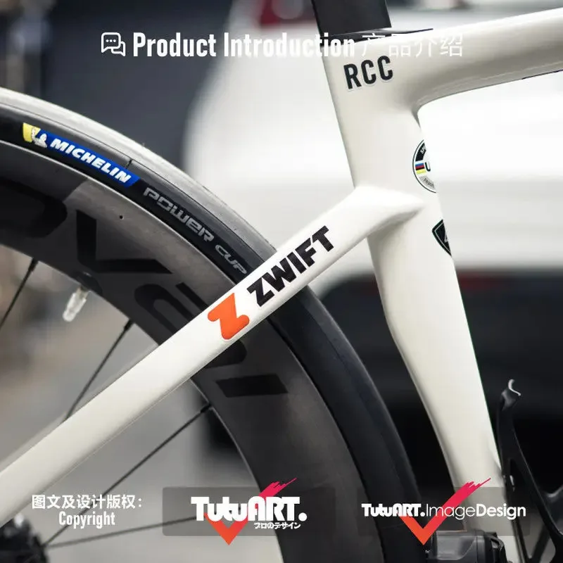 

DIY Bicycle Frame Sticker Top Tube Helmet Decorative Sticker MTB Road Bike Decals Cycling Repair Scratch Paste Cycle Accessories