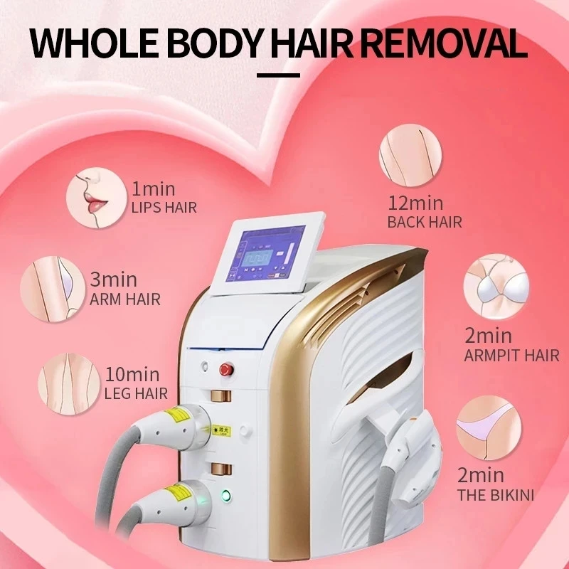 Ipl Opt Permanent Hair Removal Machine For Facial Treatment Whitening Wrinkles Acne Skin Rejuvenation/Multifunctional Beauty