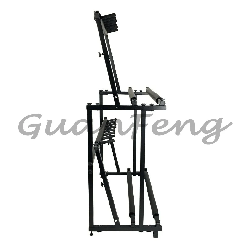 Double display stand, double 14-slot ukulele stand