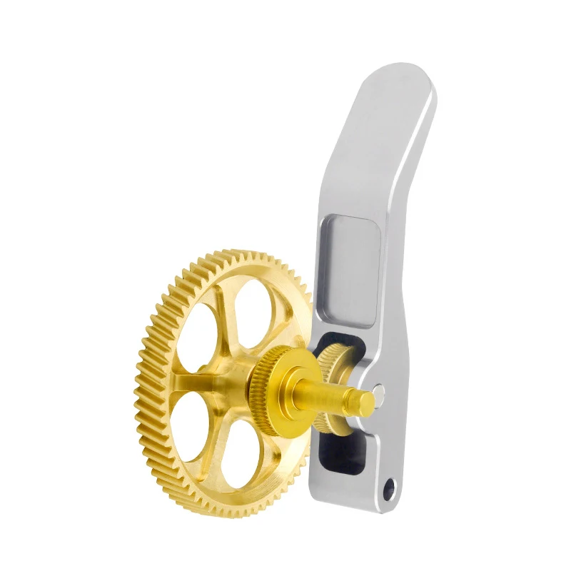 

Цельнометаллический латунный экструдер из закаленной стали, комплект с винтовой передачей с нанопокрытием для Bambulab A1/A1mini, аксессуары для 3D-принтеров