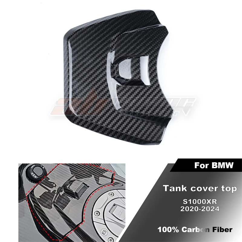 

Gas Tank Fuel Cover Panel Fairing Cowling Storage Box For BMW S1000XR 2020-2024 Full Carbon Fiber 100%