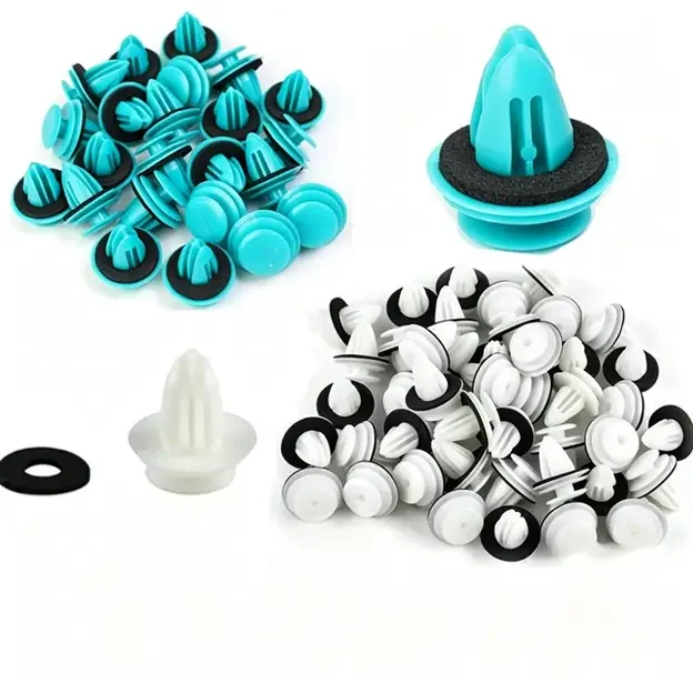 27/54/110PCS Retaining Clip Compatible Bumper Door Buckle Car Interior Accessories Auto Vehicle Retainer Fastener Rivet