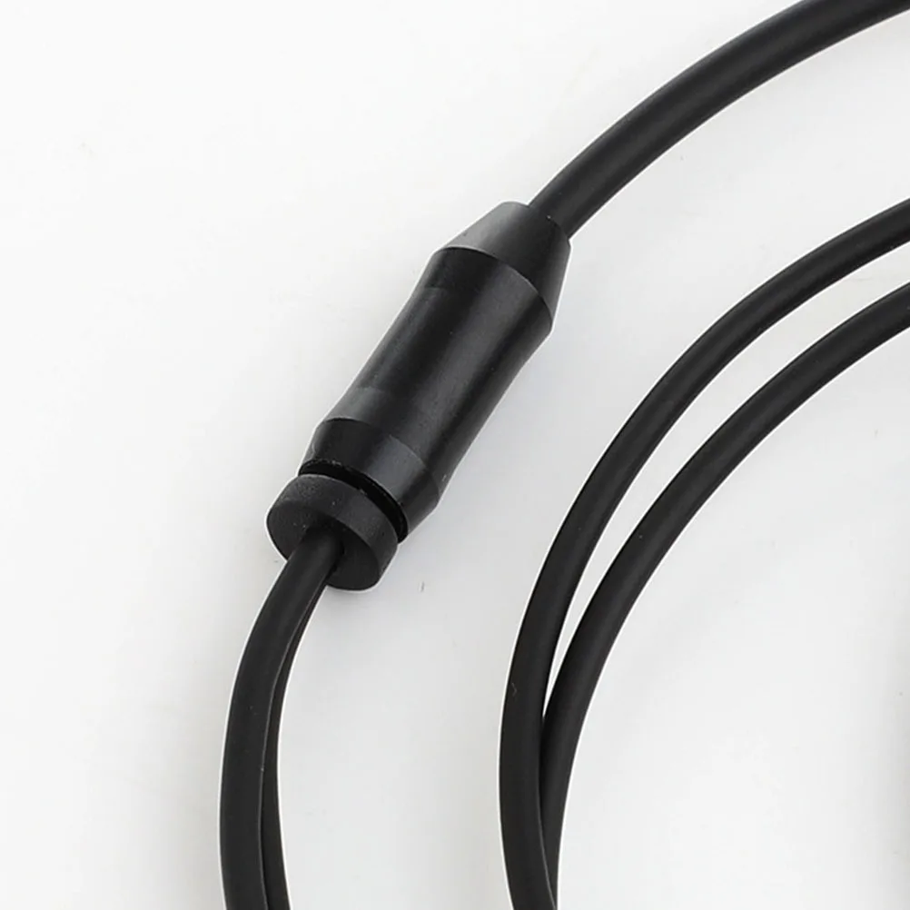 

1Pcs Headphone Cable 1.5m Twisted Semi-Finished Earphone Wire Volume Control High Sound Quality Compatible with Iphone