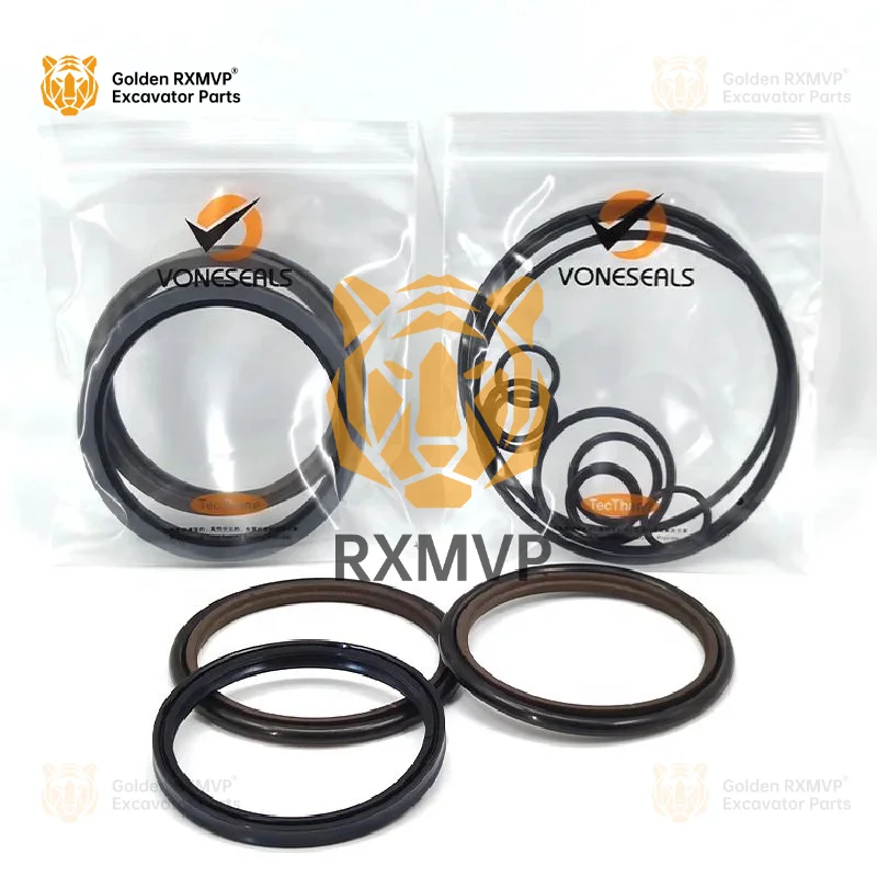 For High Quality Gray Excellent Resilience Excavator Breaker Oil Seal Hammer Repair Kit