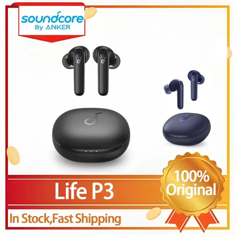 

Soundcore LifeP3 Little Easter Egg True Wireless Bluetooth Noise Cancelling Earphones Lightweight Comfortable High Sound Quality