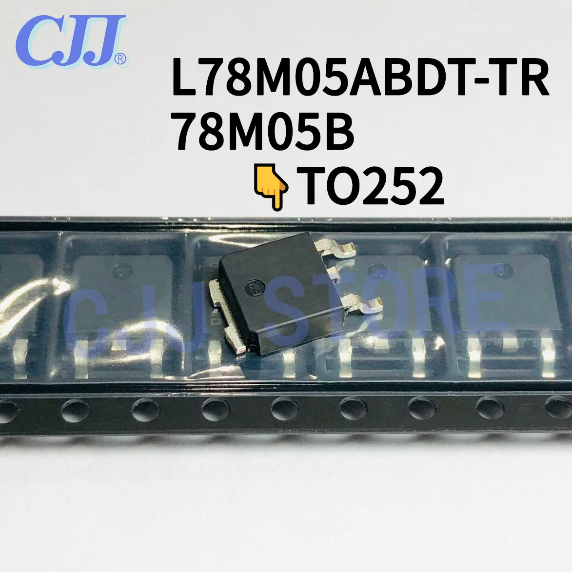 

1~2500PCS/Lot 78M05 78M05B Marking L78M05ABDT-TR SMD IC TO252 5V Regulator new and original