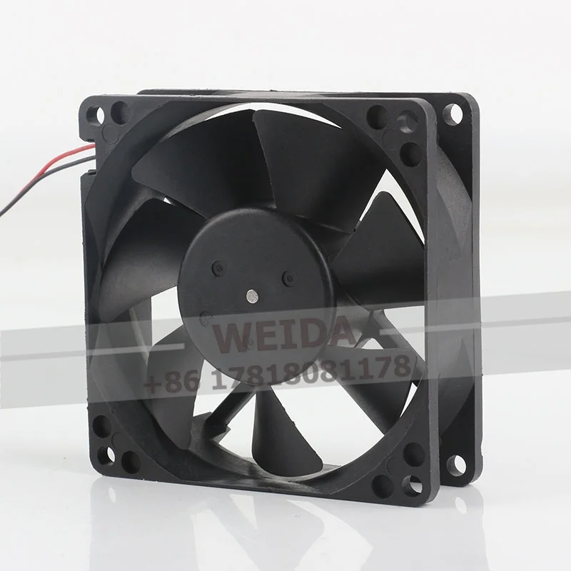 New Original Nidec DC24V 0.23A AC EC 8CM 8025 80X80X25MM Double ball bearing 2-wire Frequency convert 8CM D08A-24TS2 cooling fan