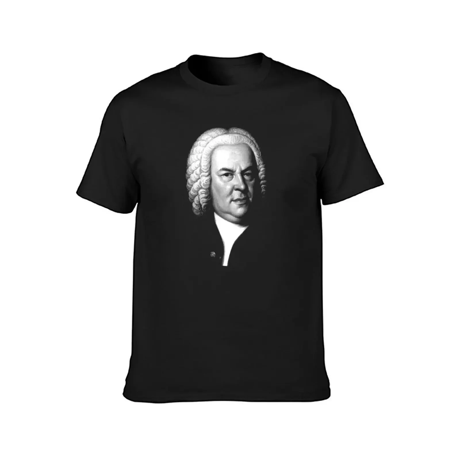 Johann Sebastian Bach, Perhaps the Greatest Composer Ever T-Shirt shirts graphic tees blue archive big and tall t shirts for men