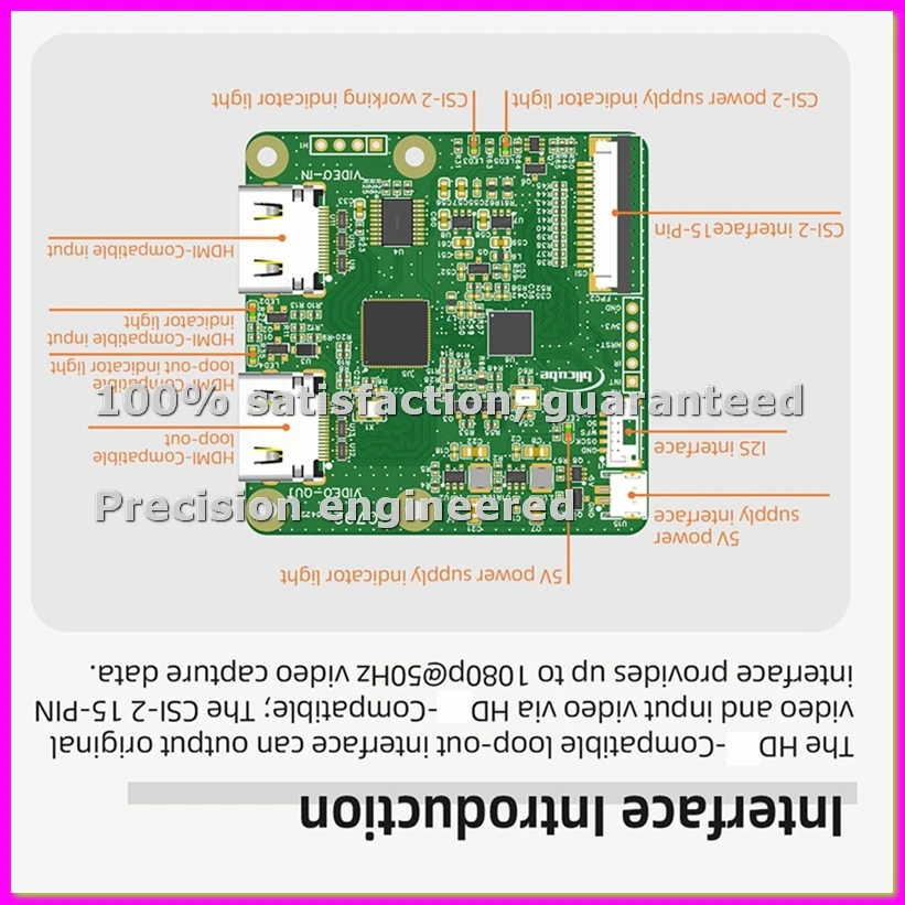 

C792 -Compatible to and Module 4K@60Hz Loop Out 1080P@60Hz Video Capture for DSLR PC-ABVP