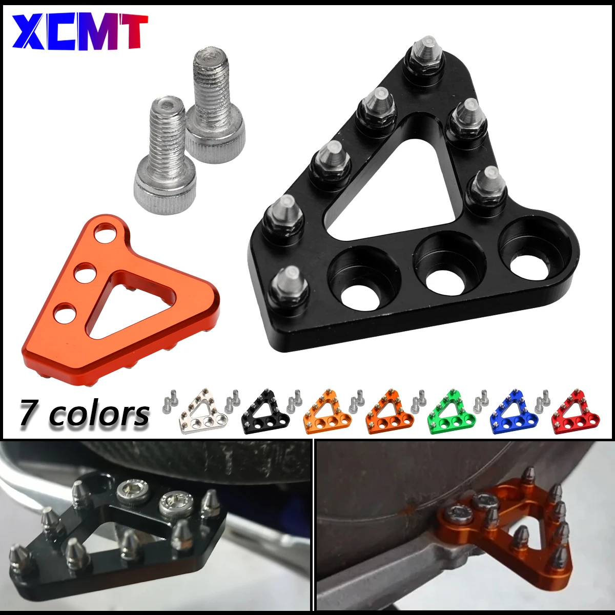 Placa de paso de palanca de Pedal de freno de motocicleta para KTM 690 Enduro SMC Supermoto 950 990 1050 1090 1190 1290 Adventure SMR SMT Super ADV
