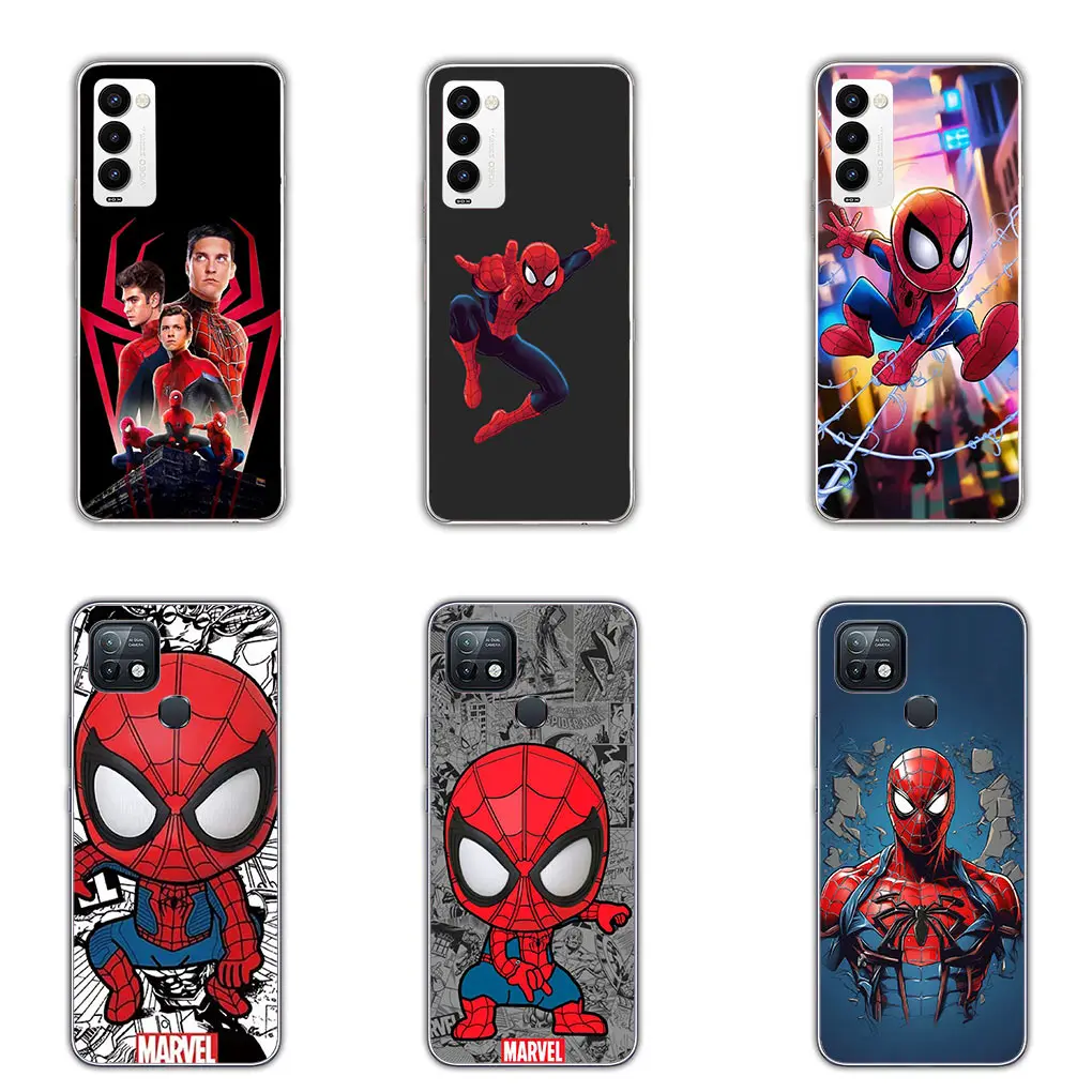 Spider Man Marvel Spiderman Case for Samsung Galaxy A04 A05 A06 A14 A15 A16 A23 A34 A35 A54 A55 M23 M33 M52 M53 M31 M51 M21