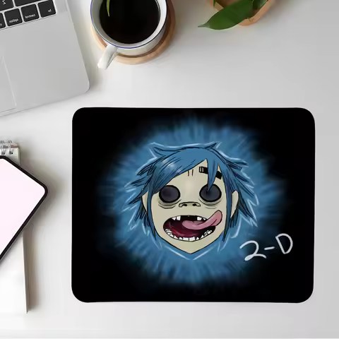 G-Gorillaz Rock Band Mouse Pad Gaming Esports Mousepad Laptop Computer Locking Edge Office Desk Mat Rubber Small Anti Slip Pad