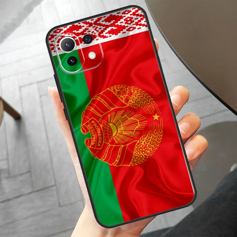 Belarus Flag Coat of Arms Funda For POCO F6 X6 Pro X5 X3 F3 F5 M6 M5s Xiaomi 14 Ultra 12 13 Lite 11T 12T 13T Pro Case