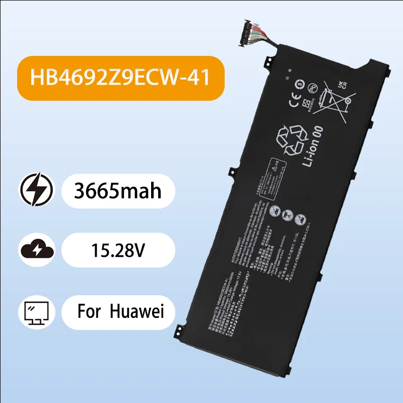

HB4692Z9ECW-41 15.28V 3665mAh Battery For Huawei NBL-WAP9R WAP9H WAH9 WAH9P Safety Stable Replacement Battery
