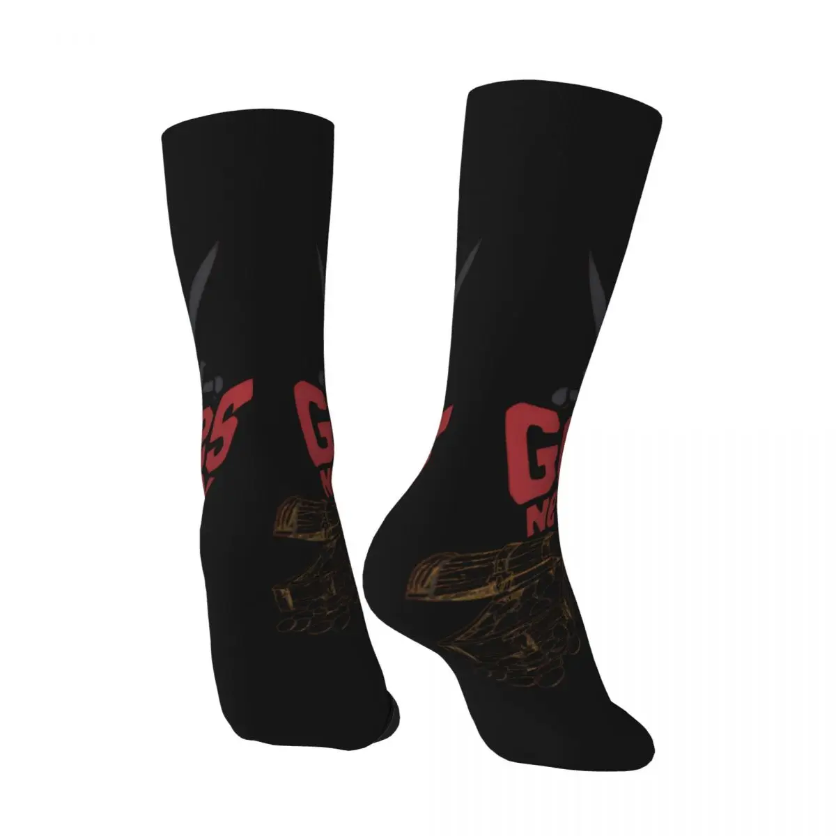 Funny Crazy compression Impressive Sock for Men Hip Hop Harajuku Goonies never say die Happy Quality Pattern Printed Boys Crew